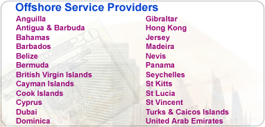 offshore company formation service providers