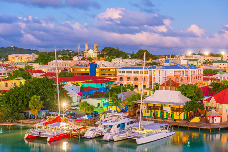 St John's the Capital of Antigua and Barbuda