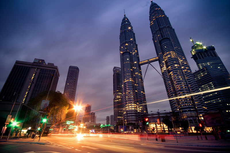 Petronas towers Kuala Lumpur Malaysia 