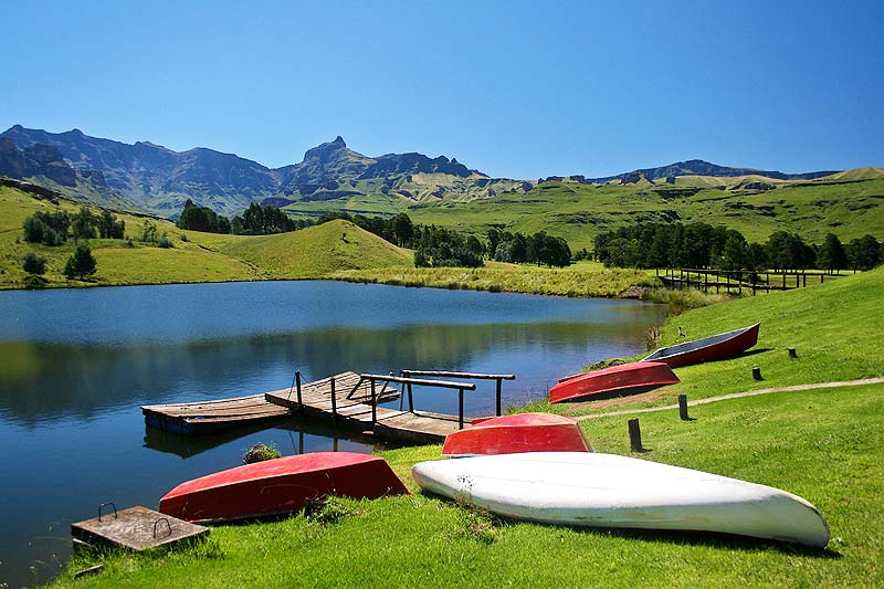 Drakensberg mountains South Africa