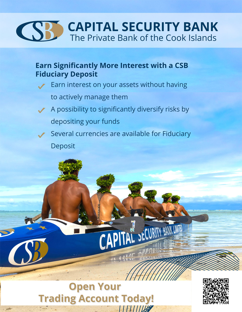 CSB Fiduciary Deposits - The Cook Islands