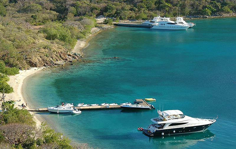 Bay in the British Virgin Islands