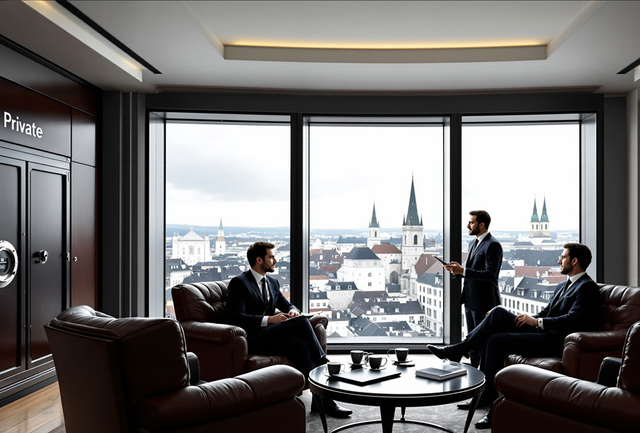 Bank executives discuss the myths of Swiss banking secrecy.