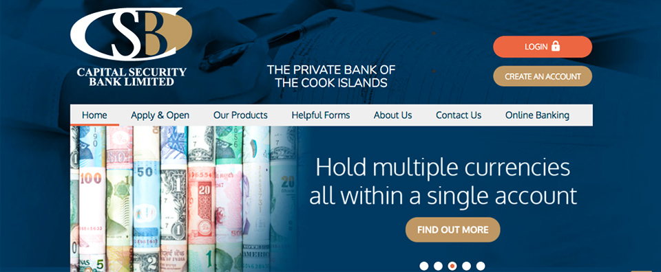 Capital Security Bank Cook Islands