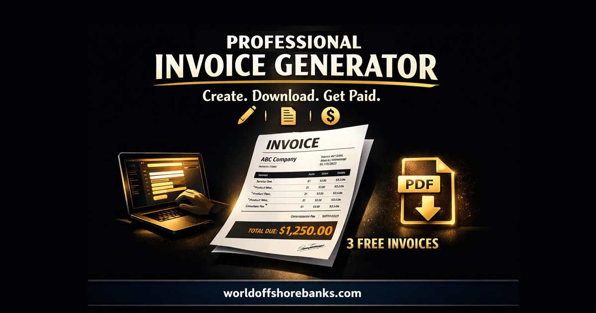 The Professional Invoice Generator Built For Business On The Go: First ...