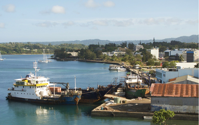 Vanuatu harbor