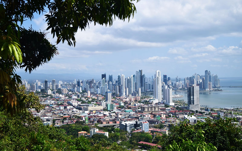 View of Panama City, Panama